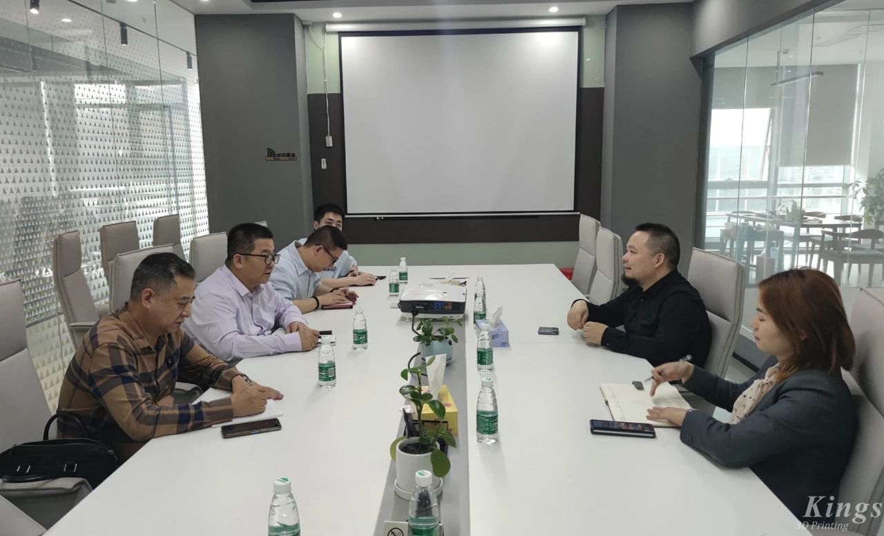 广东省增材制造协会陈孝超秘书长带队到KY.COM开云,三维等3D打印企业走访调研